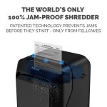 Fellowes Powershred LX210 Micro-cut Paper Shredder, Black